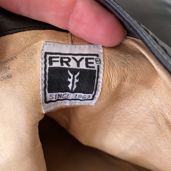 FRYE Black Leather Ankle Boots - Picture 6 of 7